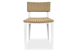 Mor Furniture Outdoor Dining Chairs|Calbas Outdoor Side Chair In Brown