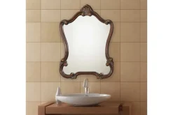 Mor Furniture Accent Mirrors|Calla Accent Mirror In Brown