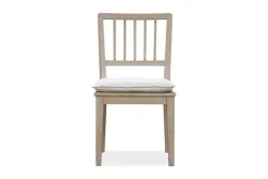 Mor Furniture Dining Chairs|Camden Side Chair With Removable Cushion In Chai, Set Of 2