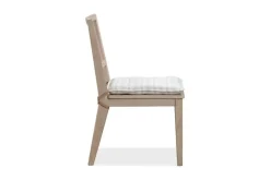 Mor Furniture Dining Chairs|Camden Side Chair With Removable Cushion In Chai, Set Of 2