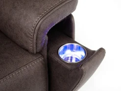 Mor Furniture Recliners|Cannes 3 Power Theater Recliner W/ Immersive Sound In Jumbo Bark