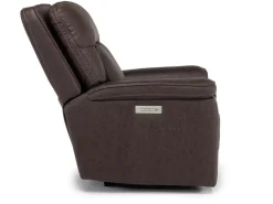 Mor Furniture Recliners|Cannes 3 Power Theater Recliner W/ Immersive Sound In Jumbo Bark