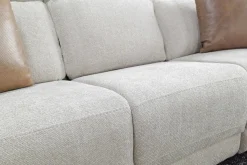 Mor Furniture Sofas|Cannes 3 Power Theater Sofa W/ Immersive Sound In Maze Tan