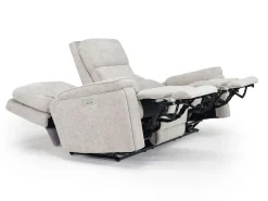 Mor Furniture Sofas|Cannes 3 Power Theater Sofa W/ Immersive Sound In Maze Tan