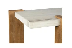 Mor Furniture Sofa & End Tables|Carrington Sofa Table In Honey Wheat