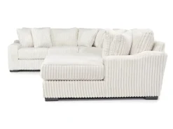 Mor Furniture Sectionals|Casper 4 Piece Loveseat Chaise Sectional In Pony Slate, Left Facing
