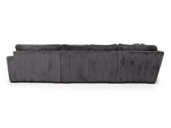 Mor Furniture Sectionals|Casper 4 Piece Loveseat Chaise Sectional In Pony Slate, Left Facing