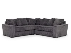 Mor Furniture Sectionals|Casper 3 Piece Loveseat Sectional In Pony Slate