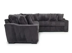 Mor Furniture Sectionals|Casper 3 Piece Sofa Sectional In , Left Facing Pony Slate