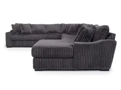 Mor Furniture Sectionals|Casper 4 Piece Xl Sofa Chaise Sectional In Pony Slate, Left Facing