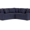 Mor Furniture Sectionals|Casper Crypton Performance Tux Loveseat Sectional In Custom