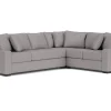 Mor Furniture Sectionals|Casper Crypton Performance Tux Sofa Sectional In Custom, Left Facing