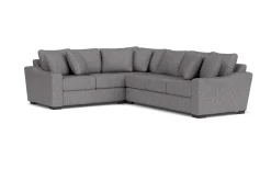 Mor Furniture Sectionals|Casper Crypton Performance Tux Sofa Sectional In Custom, Left Facing