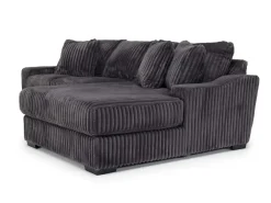 Mor Furniture Sofas|Casper Sofa Chaise In Pony Slate, Left Facing