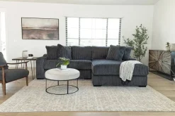 Mor Furniture Sofas|Casper Sofa Chaise In Pony Slate, Left Facing
