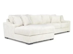 Mor Furniture Sofas|Casper Sofa Chaise In Pony Slate, Left Facing