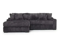 Mor Furniture Sofas|Casper Sofa Chaise In Pony Slate, Left Facing
