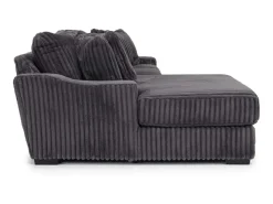 Mor Furniture Sofas|Casper Sofa Chaise In Pony Slate, Left Facing
