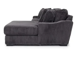Mor Furniture Sofas|Casper Sofa Chaise In Pony Slate, Left Facing