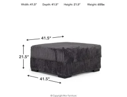Mor Furniture Ottomans|Casper Storage Ottoman In Pony Slate