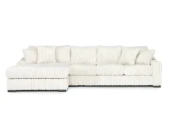 Mor Furniture Sectionals|Casper Xl Sofa Chaise In Pony Slate, Left Facing
