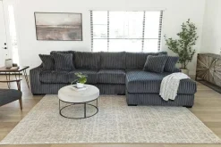 Mor Furniture Sectionals|Casper Xl Sofa Chaise In Pony Slate, Left Facing