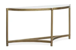 Mor Furniture Sofa & End Tables|Cassidy Sofa Table In Aged Brass