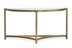 Mor Furniture Sofa & End Tables|Cassidy Sofa Table In Aged Brass