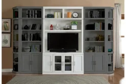 Mor Furniture Tv Stands|Entertainment Centers|Catalina 2 Piece Entertainment Center In White