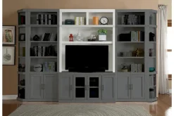 Mor Furniture Media Consoles & Hutches|Tv Stands|Catalina Media Hutch In White, 56 Inch