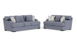 Mor Furniture Living Room Sets|Catamaran Crypton Performance Sofa & Loveseat In Custom
