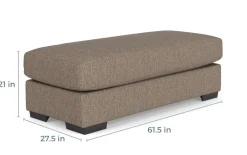 Mor Furniture Ottomans|Catamaran Ottoman - Custom Order