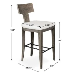 Mor Furniture Barstools|Celini Outdoor Barstool In Brown