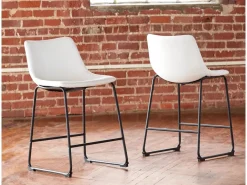 Mor Furniture Counter Height Stools|Barstools|Centiar Counter Height Stool In Gray