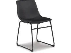 Mor Furniture Dining Chairs|Centiar Side Chair In Black