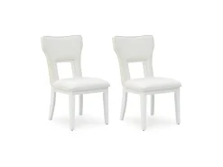 Mor Furniture Seating For 4|Dining Room Sets|Chalanna Dining Table & 4 Chairs In White