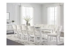 Mor Furniture Dining Tables|Chalanna Dining Table In White