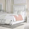 Mor Furniture Bedroom Sets|Chalanna Storage Bed, Dresser, Mirror & Nightstand In White, Queen
