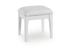 Mor Furniture Vanities & Mirrors|Chalanna Vanity, Mirror & Stool In White