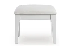 Mor Furniture Vanities & Mirrors|Chalanna Vanity, Mirror & Stool In White