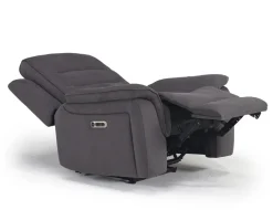 Mor Furniture Recliners|Chanell 2 Power Recliner In New Nappa Gray