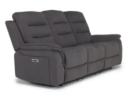 Mor Furniture Reclining Sofas|Sofas|Chanell 2 Power Sofa In New Nappa Gray