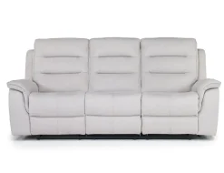 Mor Furniture Reclining Sofas|Chanell Reclining Sofa & Console Loveseat In New Nappa Gray