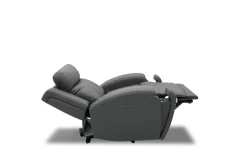 Mor Furniture Recliners|Chillax 2 Power Recliner In Dark Gray