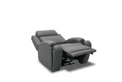 Mor Furniture Recliners|Chillax 2 Power Recliner In Dark Gray