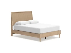 Mor Furniture Beds|Cielden Panel Bed In Tan, Twin