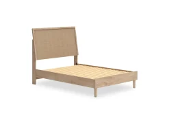Mor Furniture Beds|Cielden Panel Bed In Tan, Twin