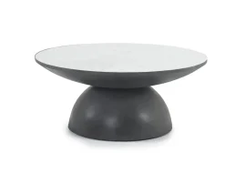 Mor Furniture Coffee Tables|Circularity Coffee Table In Dark Gray/White