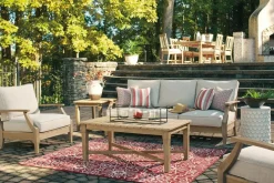 Mor Furniture Outdoor Coffee Tables|Clare View Outdoor Coffee Table In Grayish Brown