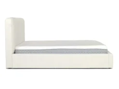 Mor Furniture Upholstered Beds|Beds|Cloud Boucle Upholstered Panel Bed In Maya Boucle, Queen